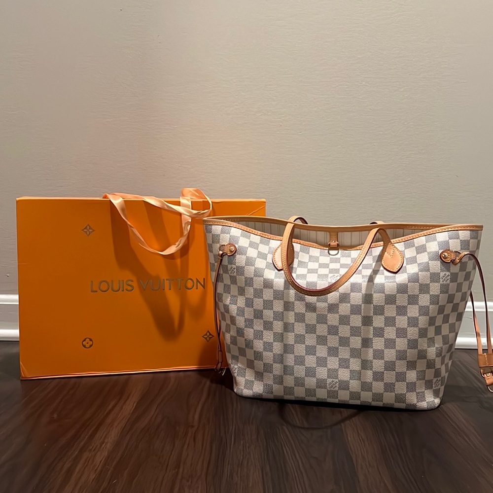 checkered tote